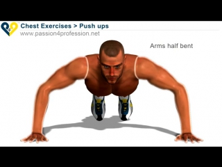 home chest exercise push up