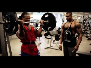 two aesthetic bodybuilders from africa - ulysses the younger simeon panda - super motivation