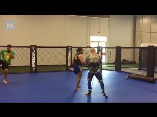 thiago alves mma training highlights muscle madness