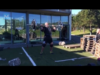 thor the mountain (game of thrones) bjornsson strength training muscle madness