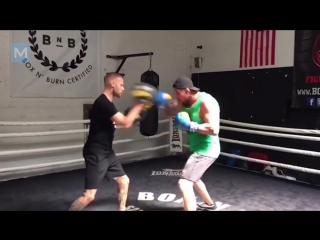 brendan schaub training with former ufc fighter muscle madness