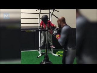 anderson silva training for michael bisping muscle madness (2)