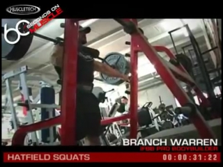 leg workout  hatfield squats